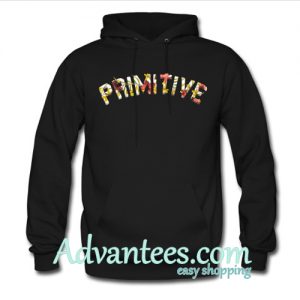 primitive floral hoodie