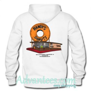 randys donuts hoodie back