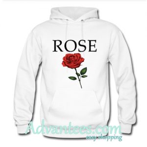 red rose hoodie