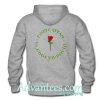 troye sivan rose hoodie back