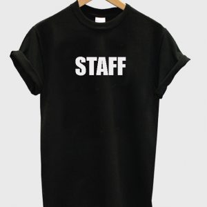 staff t-shirt