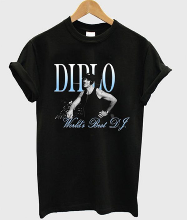 diplo world's best DJ t-shirt