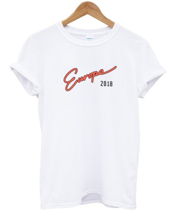 europe 2018 t-shirt