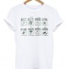 garden seeds screen kale beet tomatoes t-shirt