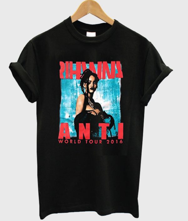 rihana anti world tour 2016 t-shirt