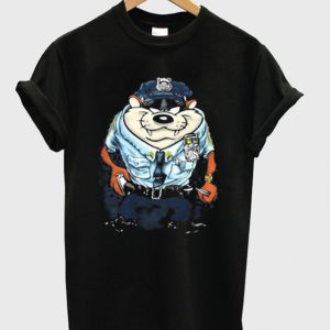 tasmania devil police t-shirt