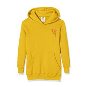7X yellow hoodie