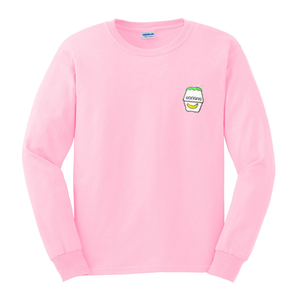 banana milk sweatshirt