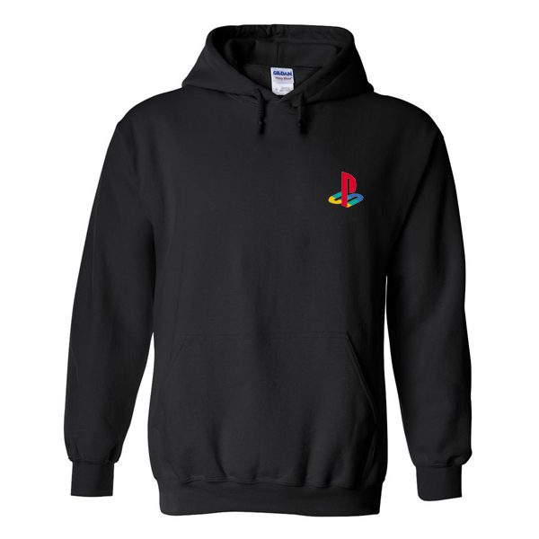 playstation logo hoodie