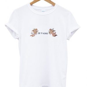 angel je t'aime t-shirt