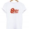 baby logo bowie t-shirt