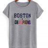 boston city of champions t-shirt
