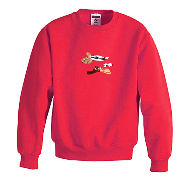 cartoon network red sweatshirt