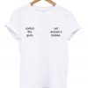 control the guns not women's bodies t-shirt