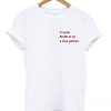 its costs $0.00 to be a nice person t-shirt