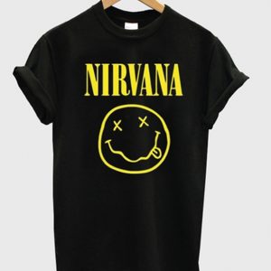 nirvana smile t-shirt