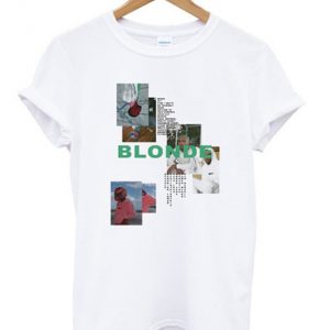 blonde t-shirt