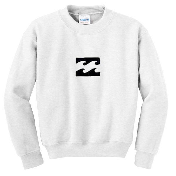 horizontal white fire sweatshirt