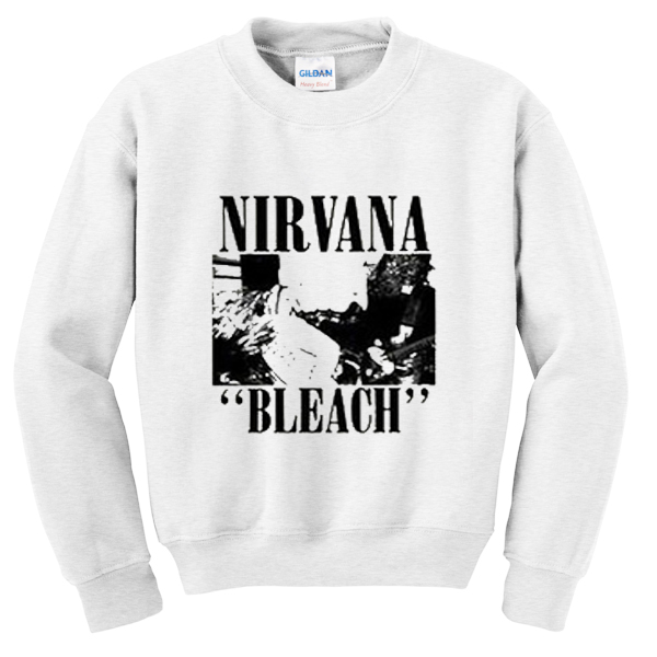 nirvana bleach sweatshirt