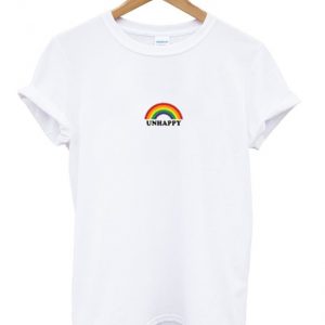 unhappy rainbow t-shirt