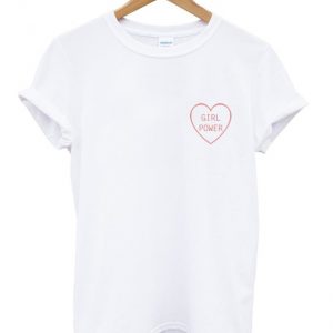 girl power love t-shirt