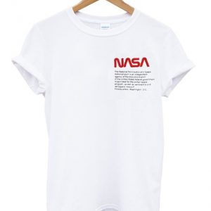 nasa the national astronout and space t-shirt