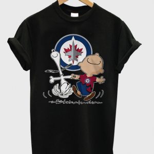 charlie brown and snoopy t-shirt