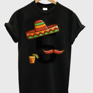 cinco de mayo 5 t-shirt