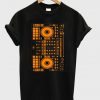 dj orange t-shirt