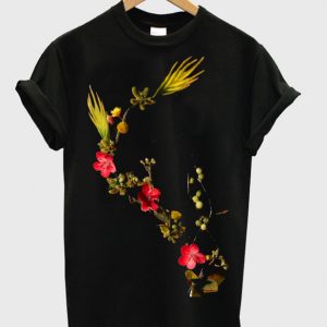 flowers t-shirt