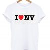 i love nv t-shirt