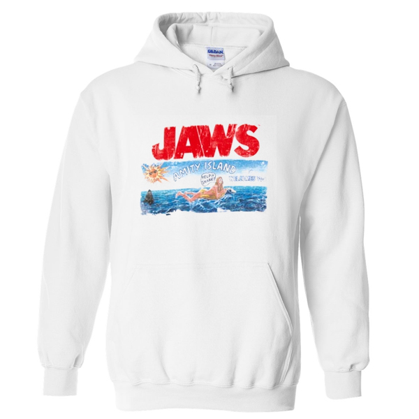 jaws amity island hoodie