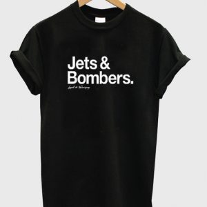 jets and bombers t-shirt