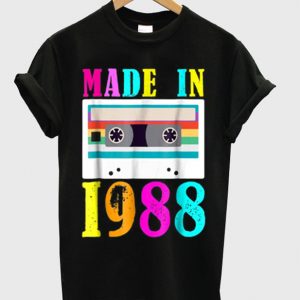 made in 1988 t-shirt