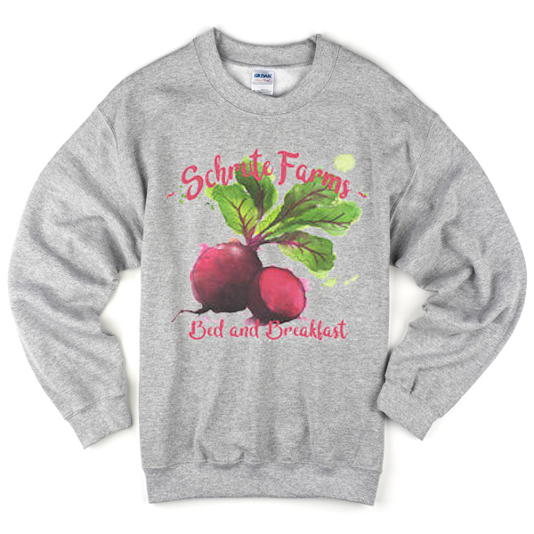 schrute farms bed and breakfast sweatshirt