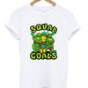 squad goals ninja turtle t-shirt