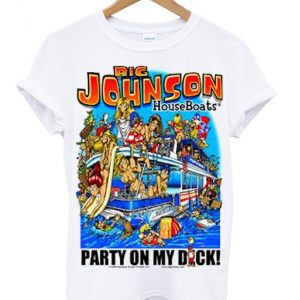 big johnson house boats t-shirt