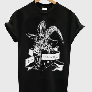 live deliciously t-shirt