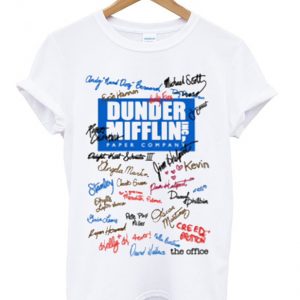 dunder mifflin the office t-shirt