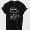 i'm a teacher and mountaineer fan t-shirt