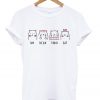 un deux trois cat t-shirt