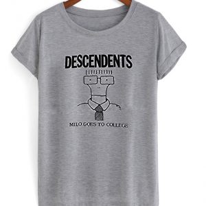 descendents milo goes to college t-shirt