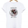 mother of cat t-shirt