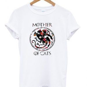 mother of cat t-shirt