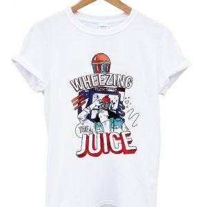 wheezing juice t-shirt