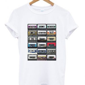 cassette tape retro t-shirt