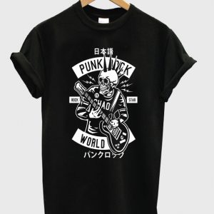 punk rock world t-shirt