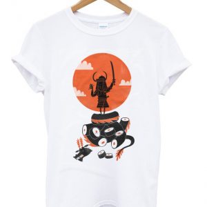 samurai sushi t-shirt