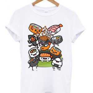 sushi party t-shirt