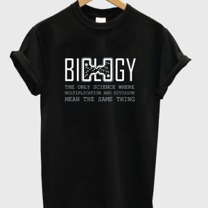 biologi t-shirt